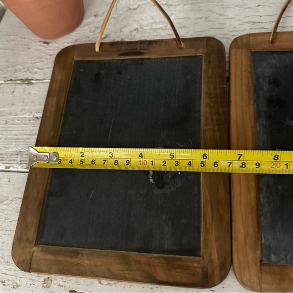 Vintage Boy & Girl Painted Chalkboard Bathing Bathroom Wall Hanging Art Portugal - Picture 9 of 11